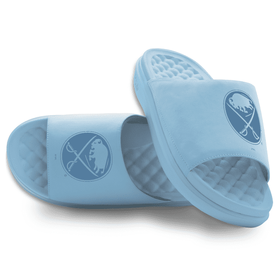 Unisex ISlide Buffalo Sabres Tonal Logo Motive Slide Sandals