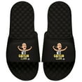 thumbnail image 1 of Unisex ISlide Caitlin Clark Black Iowa Hawkeyes Caricature Graphic Slide Sandals, 1 of 1