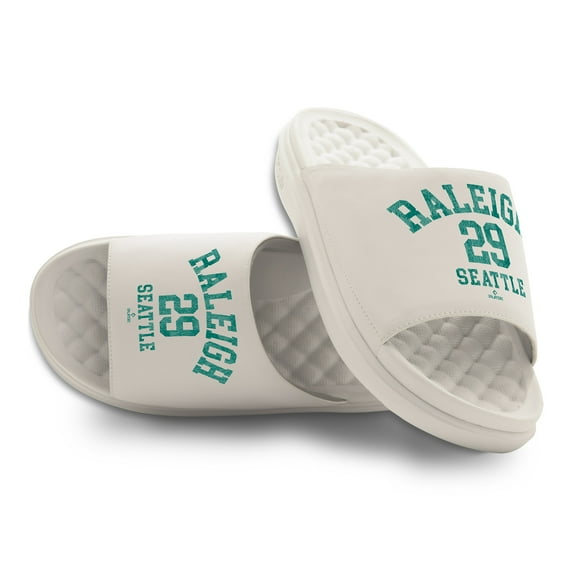 Unisex ISlide Cal Raleigh Name & Number Stack Motive Slide Sandals