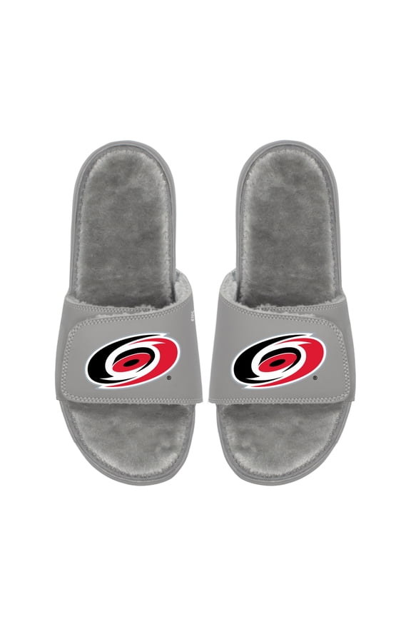 Unisex ISlide Carolina Hurricanes Logo Fur Slide Sandals