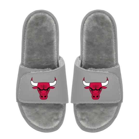 Unisex ISlide Chicago Bulls Logo Fur Slide Sandals