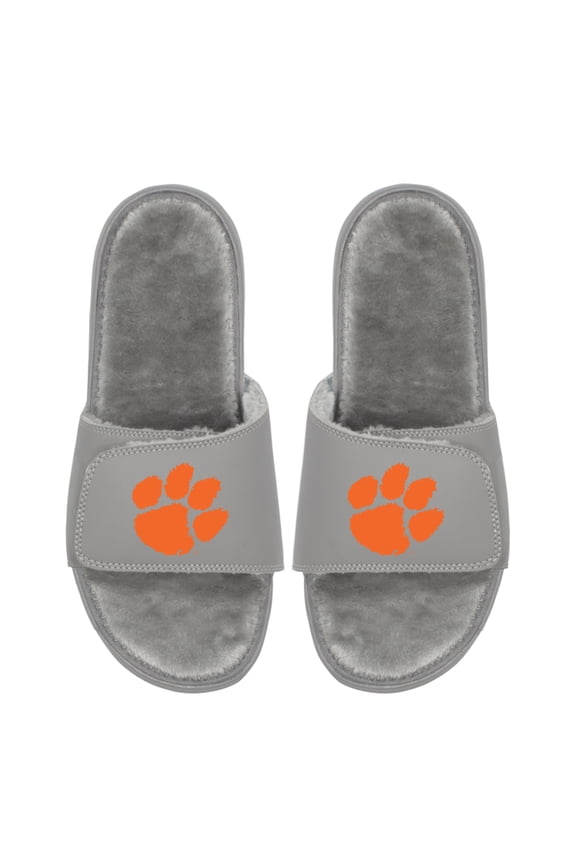 Unisex ISlide  Clemson Tigers Logo Fur Slide Sandals