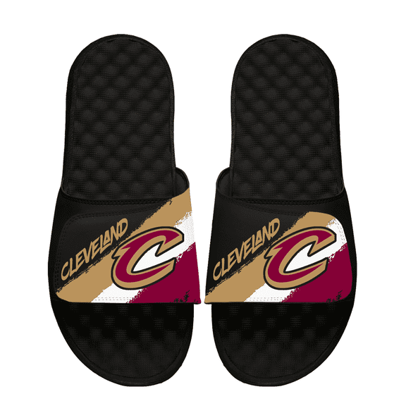 Unisex ISlide Cleveland Cavaliers Paint Stripes Slide Sandals