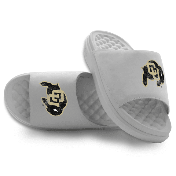 Unisex ISlide Colorado Buffaloes Pixeled Distressed Motive Slide Sandals