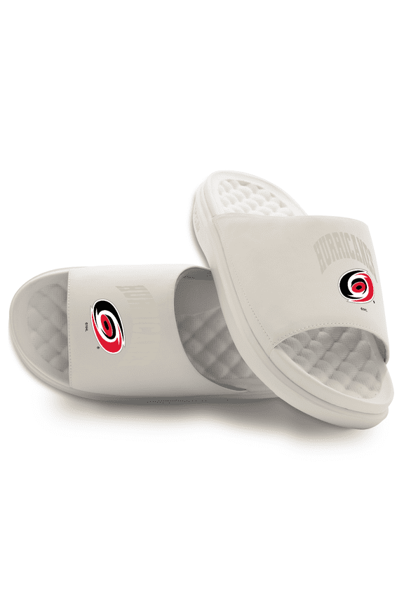 Unisex ISlide Cream Carolina Hurricanes Tonal Pop Motive Slide Sandals