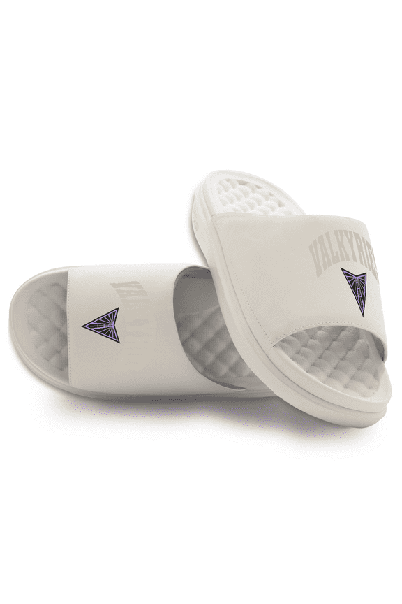 Unisex ISlide Cream Golden State Valkyries Tonal Pop Motive Slide Sandals