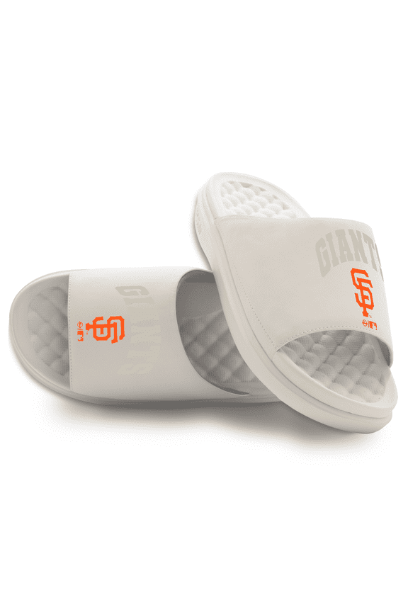 Unisex ISlide Cream San Francisco Giants Tonal Pop Motive Slide Sandals