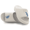 thumbnail image 1 of Unisex ISlide Cream Tampa Bay Rays Tonal Pop Motive Slide Sandals, 1 of 5