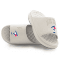 thumbnail image 1 of Unisex ISlide Cream Toronto Blue Jays Tonal Pop Motive Slide Sandals, 1 of 5