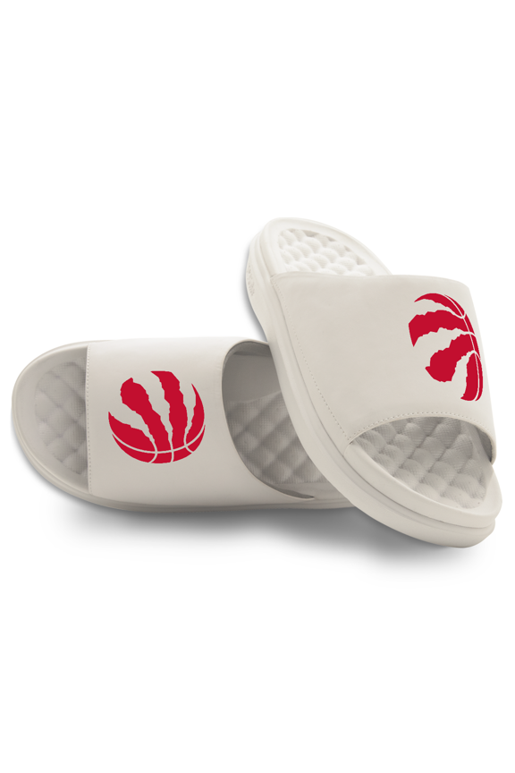 Unisex ISlide Cream Toronto Raptors Primary Motive Slide Sandals