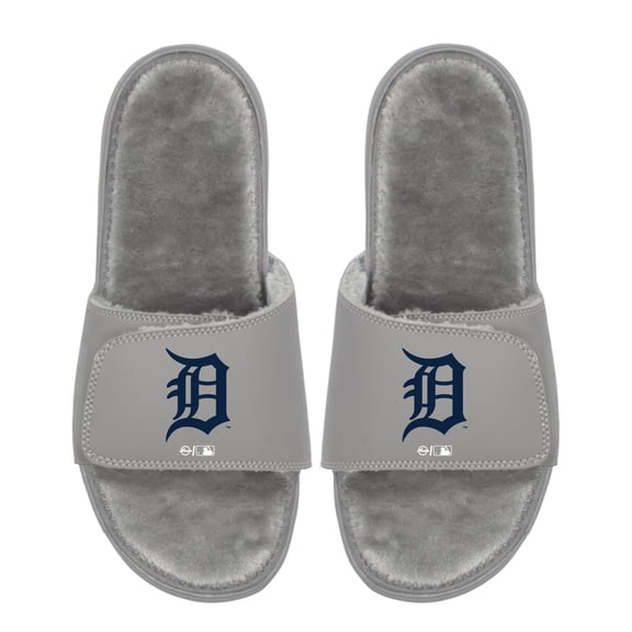 Unisex ISlide Detroit Tigers Logo Fur Slide Sandals