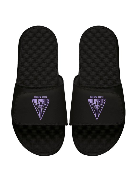 Unisex ISlide Eclipse Black Golden State Valkyries Global Logo Slide Sandals