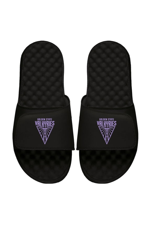 Unisex ISlide Eclipse Black Golden State Valkyries Global Logo Slide Sandals
