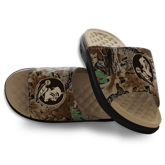 Unisex ISlide Florida State Seminoles RealTree Advantage Camo Motive Slide Sandals