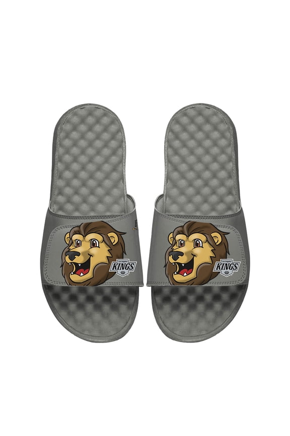 Unisex ISlide  Gray Los Angeles Kings Team Mascot Slide Sandals