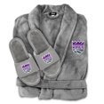 thumbnail image 1 of Unisex ISlide  Gray Sacramento Kings Faux Fur Slide Sandals & Robe Bundle, 1 of 1