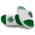 thumbnail image 1 of Unisex ISlide  Green/White Florida Gators Centered Logo Splat Motive Slide Sandals, 1 of 3