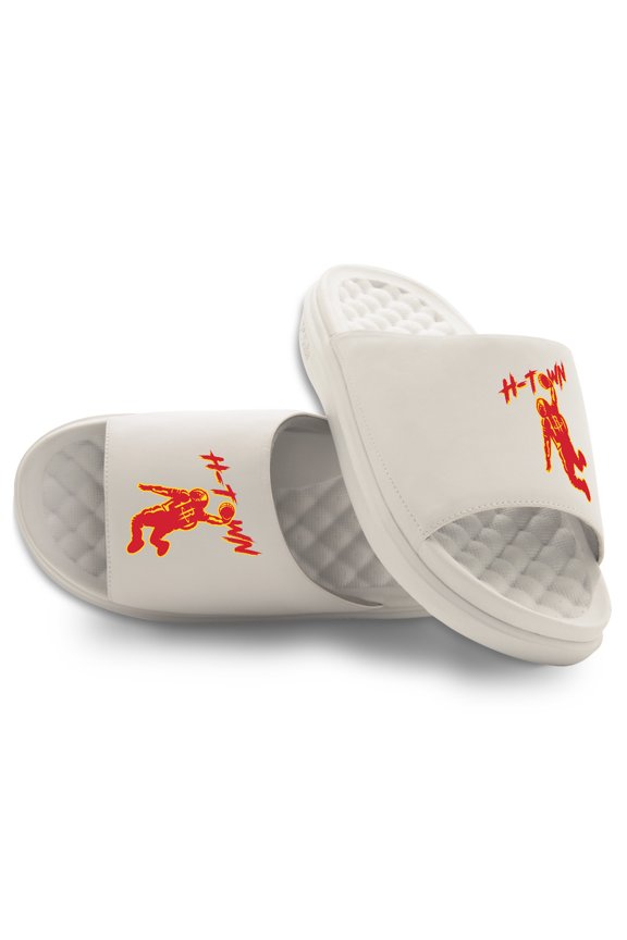 Unisex ISlide Houston Rockets Astronaut Logo Motive Slide Sandals