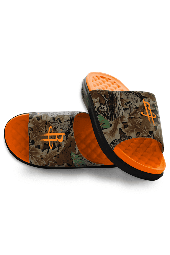 Unisex ISlide Houston Rockets RealTree Advantage Camo Motive Slide Sandals