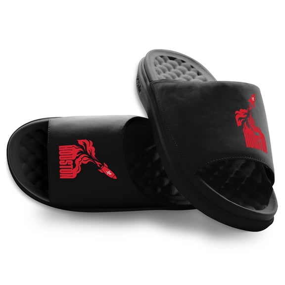 Unisex ISlide Houston Rockets Rocketship Logo Motive Slide Sandals