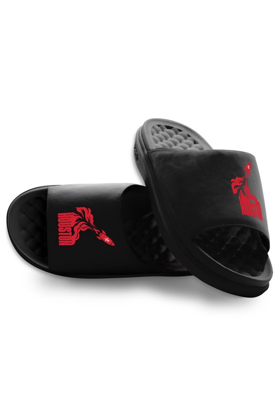 Unisex ISlide Houston Rockets Rocketship Logo Motive Slide Sandals