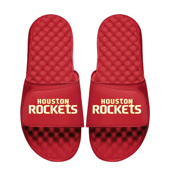 Unisex ISlide Houston Rockets Wordmark Logo Slide Sandals
