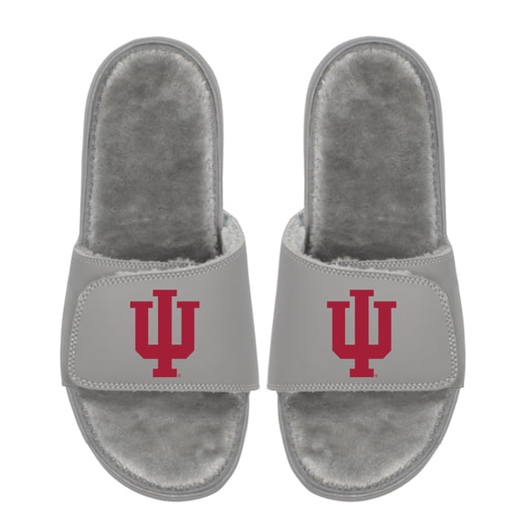 Unisex ISlide Indiana Hoosiers Logo Fur Slide Sandals
