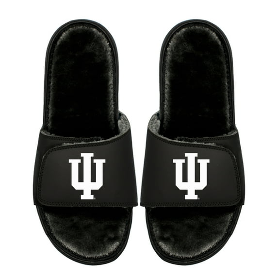 Unisex ISlide Indiana Hoosiers Logo Fur Slide Sandals