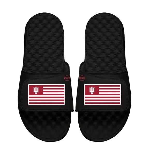 Unisex ISlide Indiana Hoosiers Team Flag Slide Sandals