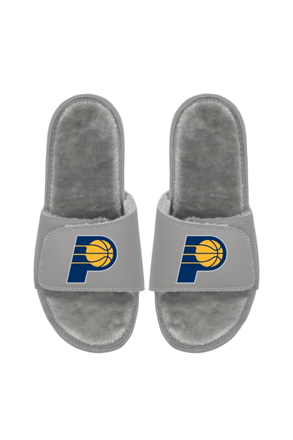 Unisex ISlide Indiana Pacers Logo Fur Slide Sandals