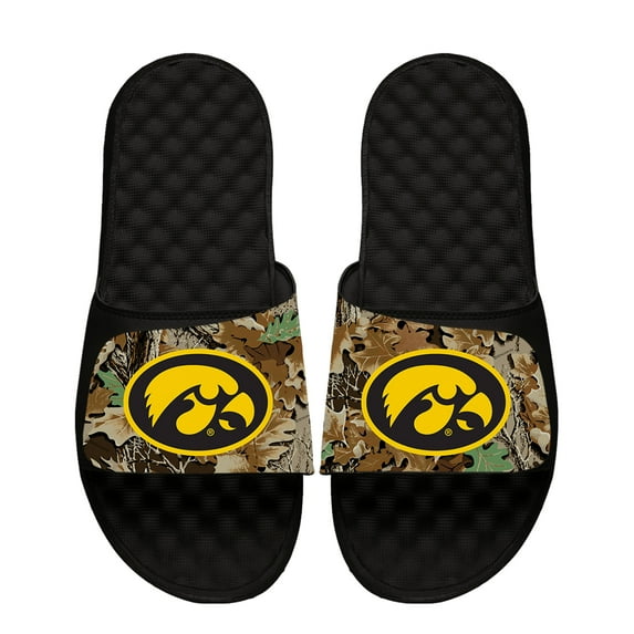 Unisex ISlide Iowa Hawkeyes RealTree Slide Sandals