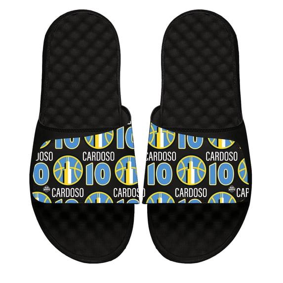 Unisex ISlide Kamilla Cardoso Chicago Sky Team Pattern Slide Sandals