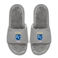 thumbnail image 1 of Unisex ISlide  Kansas City Royals Logo Fur Slide Sandals, 1 of 1