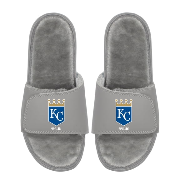 Unisex ISlide Kansas City Royals Logo Fur Slide Sandals