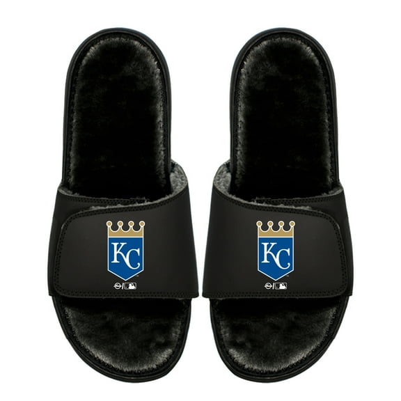 Unisex ISlide Kansas City Royals Logo Fur Slide Sandals