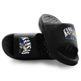 thumbnail image 1 of Unisex ISlide Kansas Jayhawks Varsity Stack Motive Slide Sandals, 1 of 5
