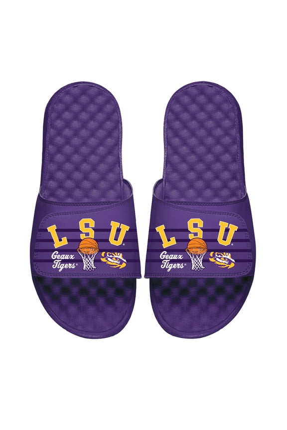 Unisex-ISlide LSU Tigers Collage Slide Sandals
