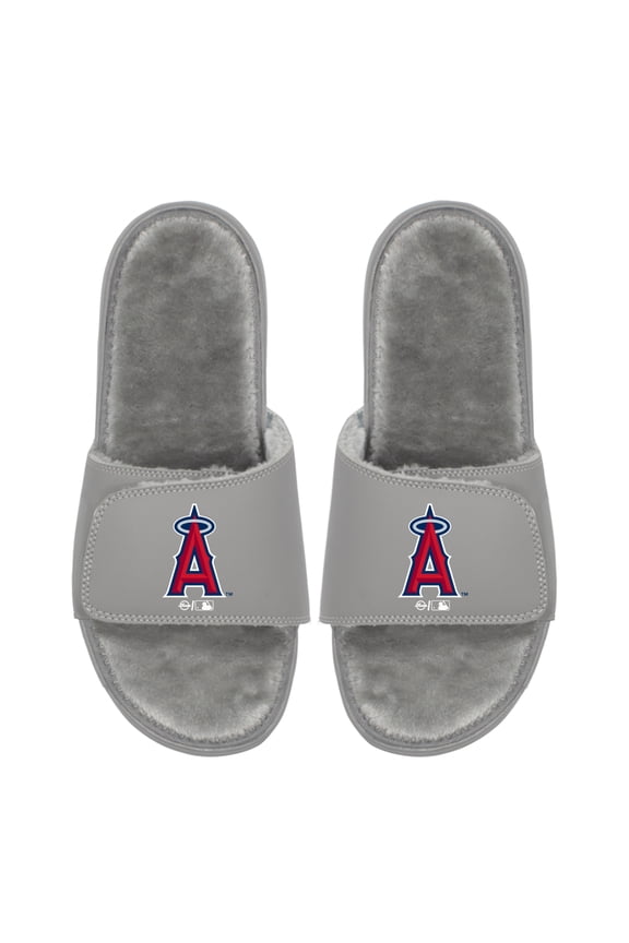 Unisex ISlide Los Angeles Angels Logo Fur Slide Sandals