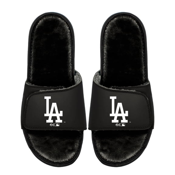 Unisex ISlide  Los Angeles Dodgers Logo Fur Slide Sandals