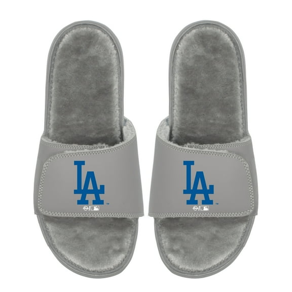 Unisex ISlide  Los Angeles Dodgers Logo Fur Slide Sandals