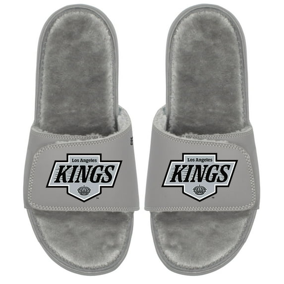 Unisex ISlide Los Angeles Kings Logo Fur Slide Sandals