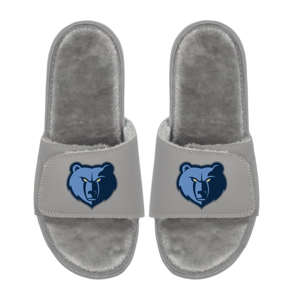 Unisex ISlide Memphis Grizzlies Logo Fur Slide Sandals