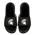 thumbnail image 1 of Unisex ISlide  Michigan State Spartans Logo Fur Slide Sandals, 1 of 1