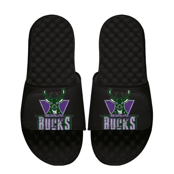 Unisex ISlide Milwaukee Bucks Logo Slide Sandals