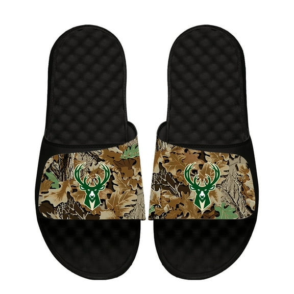 Unisex ISlide Milwaukee Bucks RealTree Slide Sandals