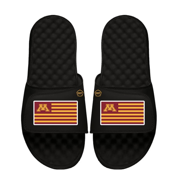 Unisex ISlide Minnesota Golden Gophers Team Flag Slide Sandals