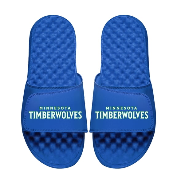 Unisex ISlide Minnesota Timberwolves Wordmark Logo Slide Sandals