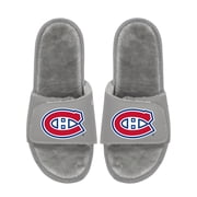 Unisex ISlide Montreal Canadiens Logo Fur Slide Sandals