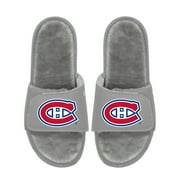 Unisex ISlide Montreal Canadiens Logo Fur Slide Sandals