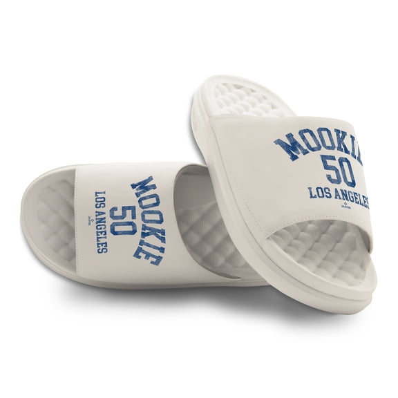 Unisex ISlide Mookie Betts Name & Number Stack Motive Slide Sandals